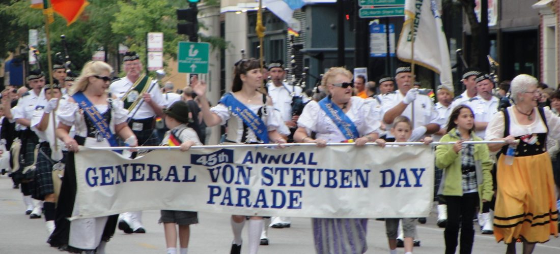 VON STEUBEN DAY PARADE Shermer H.S.